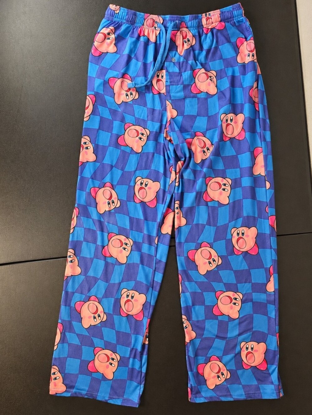 Men's Blue Kirby Print Pajama Pants